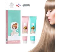 Suavizante de proteínas para el cabello para corrección de flequillo Crema alisadora de cabello sin clips para corrección de proteínas Suavizante de proteínas para el cabello y acondicionador profundo