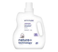 Suavizante de telas lquido ATTITUDE, vegano y de origen vegetal, compatible con HE, aroma natural a lavanda, 80 cargas, 67.6 onzas lquidas