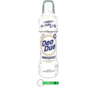 Suavizante DEO DUE blanco lechoso - Suavizante concentrado, ideal para todas las prendas, 50 lavados 12 x 1 l + llavero Beni Culinari gratis