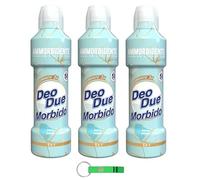 Suavizante DEO DUE Premium Collection Sky - Suavizante concentrado concentrado amorbidente, ideal para todas las prendas, 50 lavados, 3 x 1 l + llavero Beni Culinari gratis