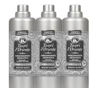 Suavizante Tesori d'Oriente Muschio Bianco 3 × 1160 ml | Suavizante líquido aromático, aroma a almizcle blanco, fórmula concentrada, 58 lavados por botella