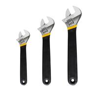 suaywo 3 Pcs Llave Ajustable Multifunción 150/200/250 mm Juego de Llave Inglesa Ajustable Llave de Boca de Acero al Carbono Alto Diseño Ergonómico para Trabajos de Coche, Plomería y Obras Domésticas