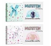 suaywo Mutstein Set como regalo para el primer colegio, adecuado para la bolsa escolar y el comienzo del colegio. La piedra de la suerte universal y piedra mutmach; perfecta como pequeño detalle y