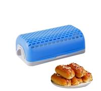 Sub Bread Pan - Food Grade Bakeware Tray, 7.48 Inches Nonstick Bun Mold with Dishwasher Safe, Even Heat, Baking Feature, Durable Oven Cooking Tool for Preparing Soft Bread Rolls During Home Kitchen