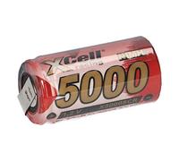 SUB-C Batería celda 5000 mAh 1,2 V NIMH de alto rendimiento con soldadura U