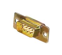 Sub-d 9 pin plug, solder type