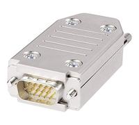 SUB-D macho 15 polos Knorr Tec 10040010 180 ° muelle de tracción 1 unid(s)