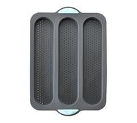 Sub Roll - Molde para sándwich para hornear | Molde antiadherente para panadería, 24 x 34,5 cm/9,4 x 13,6 pulgadas, silicona francesa, molde profesional para pasteles, tartas, hermanos