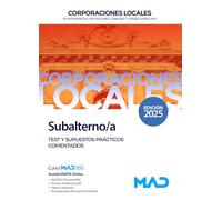SUBALTERNO;A CORPORACIONES LOCALES. (EDICION 2025)