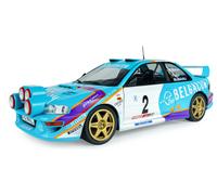 1988 Subaru Impreza S5 WRC99 Nº2 G.De Mevius/J.M. Fortin Rally Bélgica 1:18 Soli