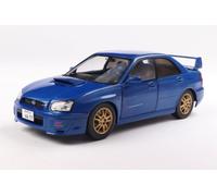Subaru Impreza WRX STI 2003 Azul Modelo De Coche 1:18 Solido