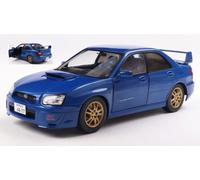 Subaru Impreza Wrx Sti Derecho Hand Drive 2003 Blue1:18 Modelo 1812301 Solido