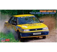 Subaru Legacy Rs 1992 South Swedish Rally 1:24 Plástico Modelo Kit Hasegawa
