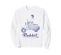 Subaru Vintage 1960's Rabbit Scooter Print Ad Classic Cars Sudadera