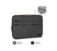 Subblim Air Padding 360 Sleeve Gris Oscuro - Funda para portátil 15.6"