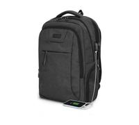 Mochila Subblim Professional Air Padding Backpack para Portátiles hasta 16'/ Puerto USB/ Negra