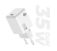 Cargador GAN 35 W SUBBLIM USB-C, PD 3.0 & PPS, Rápido para MacBook Air, iPad Pro/Air, Galaxy Tab S9, iPhone 16-12, Pixel 9, Xiaomi Pad 6, Compacto y Seguro