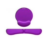 Subblim Ergo Memoryflex Morado - Reposamuñecas + Alfombrilla