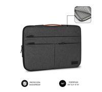 FUNDA PORTATIL SUBBLIM AIR PADDING 360 SLEEVE 13,3-14" DARK GREY