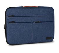 Subblim Funda para portátil Air Padding 360 Sleeve 15,6" Azul con múltiples bolsillos