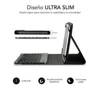 SUBBLIM - Funda con Teclado KEYTAB PRO BLUETOOTH 10,1"" Red