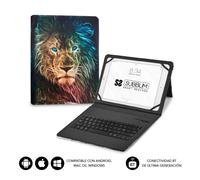 SUBBLIM - Funda con Teclado Keytab Pro BT Trendy Leon