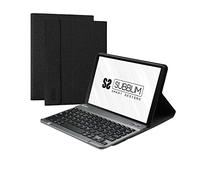 SUBBLIM Funda con Teclado Lenovo Tab M10 Fhd Plus 10.3" TbX606 Keytab Pro BT Exclusiva Magnetic System Ultra Slim Design