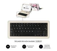 SUBBLIM - Funda con Teclado Micro USB - Type C KEYTAB USB 11" Hadas