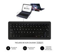 SUBBLIM - Funda con Teclado Micro USB - USB C KEYTAB USB 10,1" England