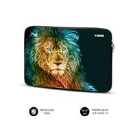 SUBBLIM - Funda Ordenador Neopreno Trendy Sleeve Neo Lion 13,3-14""