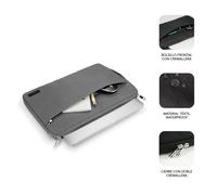 SUBBLIM - Funda Ordenador Urban Laptop Sleeve 13,3-14"" Grey