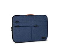 SUBBLIM Funda para Portátil Air Padding 360 Sleeve 13,3-14"-Azul Air Padding Múltiples Bolsillos Transporte Seguro