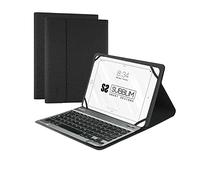 Funda con Teclado Subblim Keytab Pro Bluetooth para Tablets de 10.1'-10.8'/ Negra