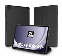 Subblim Shock Case | Funda Tablet Samsung Galaxy Tab A9+ Cierre Magnetico Bordes Reforzados 3 Modos de Soporte Color Negro