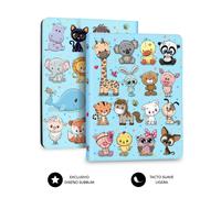SUBBLIM - Funda Tablet Universal TRENDY CASE ANIMALS 11""