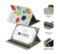 SUBBLIM - Funda Tablet Universal TRENDY CASE FURRY 10.1""