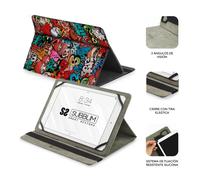 SUBBLIM - Funda Tablet Universal TRENDY CASE GRAFFITI 10.1""