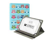 Subblim Funda para tablet Trendy Owls – Universal 10.1-11" 3 ángulos, sistema de sujeción exclusivo