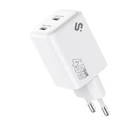 Cargador Subblim GaN 45W doble USB-C carga rápida compacto universal