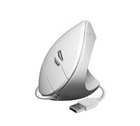 SUBBLIM Glide Vertical Ergo Wired Mouse White