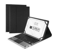 Funda con Teclado Subblim Keytab Pro Bluetooth Touchpad para Tablets de 10.1'-10.8'/ Negra