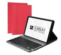 Subblim Keytab Pro Bluetooth Touchpad Rojo para Samsung Galaxy Tab A 10.1"