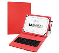 FUNDA TABLET SUBBLIM KEYTAB PRO USB 10,1" RED