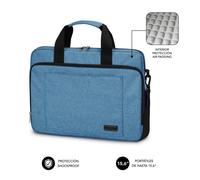 SUBBLIM - Maletín Ordenador Air Padding Laptop bag 15,6"" Azul