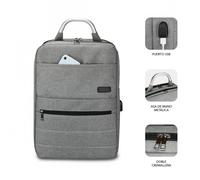SUBBLIM - MOCHILA ELITE AIRPADDING 15.6'' GREY