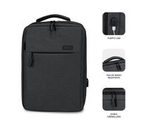 SUBBLIM - MOCHILA TRAVELLER AIR PADDING 15.6'''' GREY