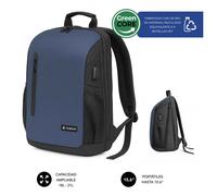 SUBBLIM - Nomad Xpand Air Padding mochila City backpack Azul Poliéster reciclado