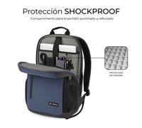 Subblim nomad xpand air padding mochila portátil 15,6? expandible 1