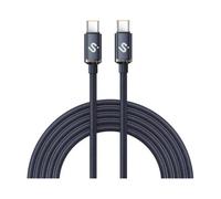 Subblim Cable USB-C a USB-C PLUS 2 m – 60W USB 2.0 480 Mbps Negro