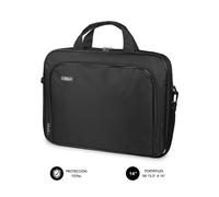 Maletín Subblim Oxford para Portátiles hasta 14'/ Negro